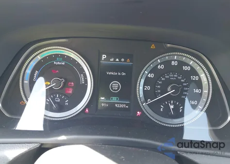 2022 Hyundai Sonata Hybrid Blue z USA, uszkodzony, nr VIN KMHL24JJ3NA045730